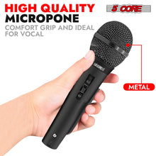 Load image into Gallery viewer, 5Core XLR Microphone Dynamic Mic Karaoke Singing Studio Mics Handheld Microfono-1
