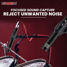 Load image into Gallery viewer, 5Core Instrument Microphone Professional XLR Cardioid Pencil Stick Condenser Mic Black-1

