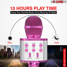 Load image into Gallery viewer, 5Core Wireless Karaoke Microphone Bluetooth Mic Portable Handheld Microfonos Inalambricos PINK-1
