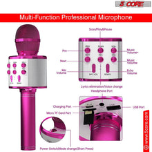 Load image into Gallery viewer, 5Core Wireless Karaoke Microphone Bluetooth Mic Portable Handheld Microfonos Inalambricos PINK-2
