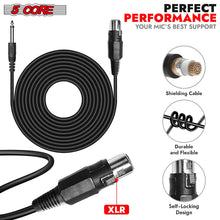 Load image into Gallery viewer, 5Core XLR Microphone Dynamic Mic Karaoke Singing Studio Mics Handheld Microfono-3
