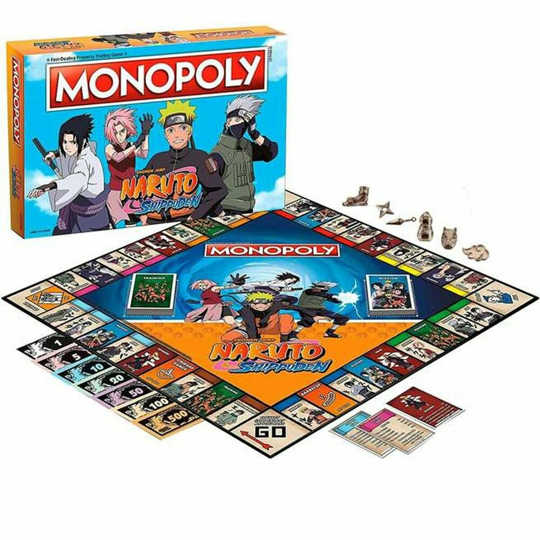 Monopoly Hasbro Naruto Shippuden (ES)-0
