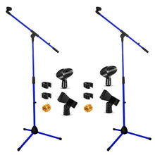 Load image into Gallery viewer, 5Core Tripod Mic Stand 2Pcs Adjustable Holder Floor Microphone Boom Arm-0
