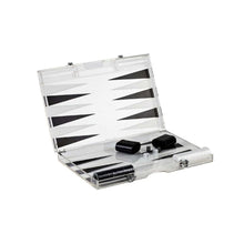 Load image into Gallery viewer, Premium 14-Inch Lucite Backgammon Set - Elegant Design for Timeless Enjoyment-2
