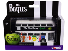 Load image into Gallery viewer, The Beatles London Double Decker Bus &quot;The White Album&quot; White Diecast Model Car by Corgi-2
