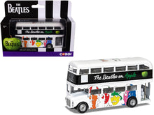 Load image into Gallery viewer, The Beatles London Double Decker Bus &quot;The White Album&quot; White Diecast Model Car by Corgi-0
