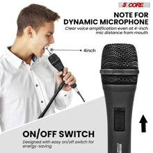 Load image into Gallery viewer, 5Core XLR Microphone Dynamic Mic Karaoke Singing Studio Mics Handheld Microfono-2
