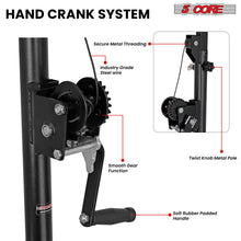 Load image into Gallery viewer, 5Core DJ Light Stand Stage Lighting Truss System Hand Crank Heavy Duty Adjustable T bar Mount Tripod-3
