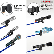 Load image into Gallery viewer, 5Core Tripod Mic Stand 2Pcs Adjustable Holder Floor Microphone Boom Arm-4
