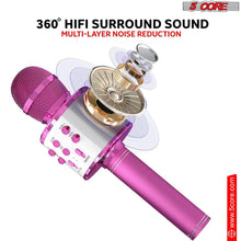 Load image into Gallery viewer, 5Core Wireless Karaoke Microphone Bluetooth Mic Portable Handheld Microfonos Inalambricos PINK-3
