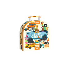 Load image into Gallery viewer, Busy Garage 104pcs Puzzle Gift Box-0
