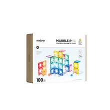 Load image into Gallery viewer, Marble Run 100pcs Colorful Magnetic Tiles-0

