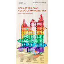Load image into Gallery viewer, Marble Run 100pcs Colorful Magnetic Tiles-1
