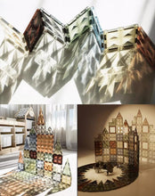 Load image into Gallery viewer, Nature World 100pcs Transparent Magnetic Tiles With Storage Box-4

