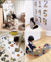 Load image into Gallery viewer, Nature World 100pcs Transparent Magnetic Tiles With Storage Box-1
